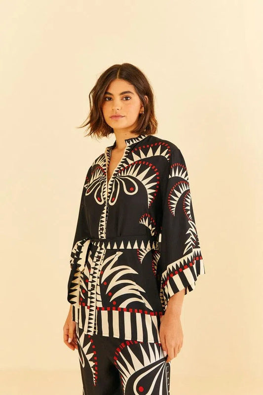 BOHO CHIC PRINTED CO-ORD