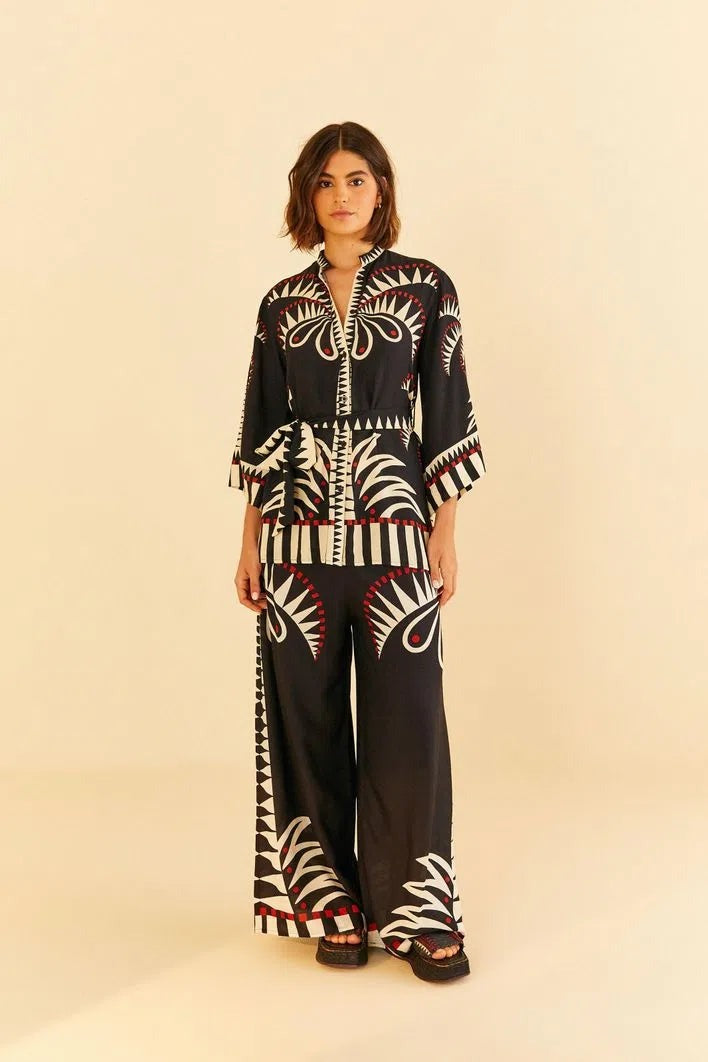 BOHO CHIC PRINTED CO-ORD