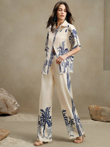AZURE SAFARI CO-ORD SET