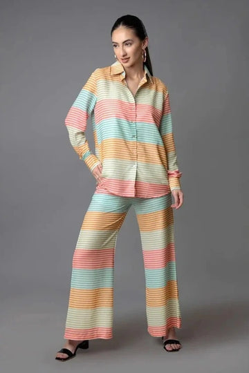 Pastel Rhythm Co-Ord Set