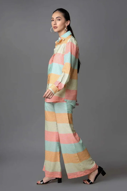 Pastel Rhythm Co-Ord Set