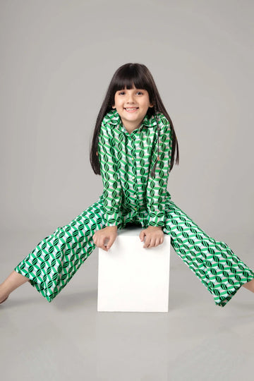 Geo Charm Kids Suit