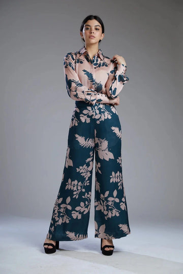 Blush Fern Elegance Co-Ord Set