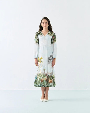 Deer Maxi Dress