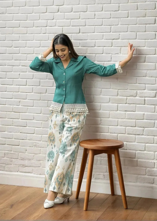 EMERALD CHARM TWO-PIECE SET