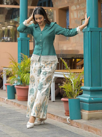 EMERALD CHARM TWO-PIECE SET
