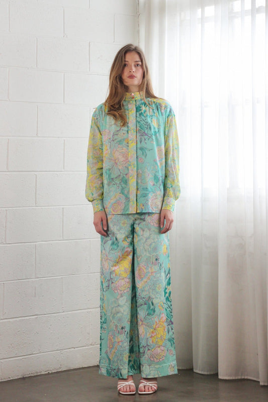 Rose Azure Co-Ord Set