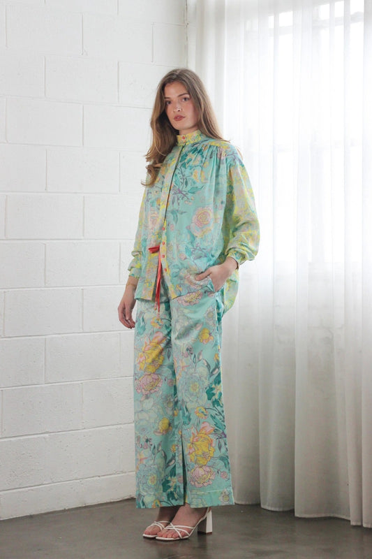 Rose Azure Co-Ord Set