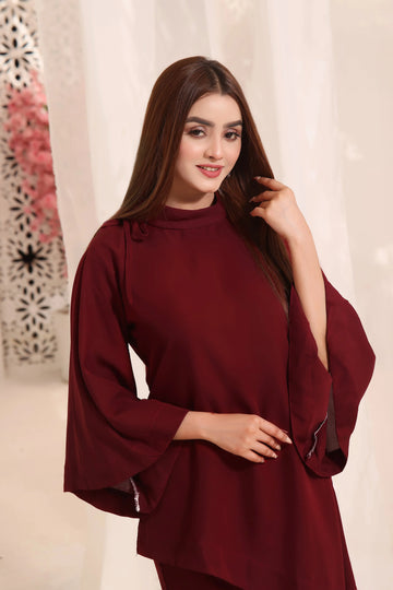 Burgundy bloom